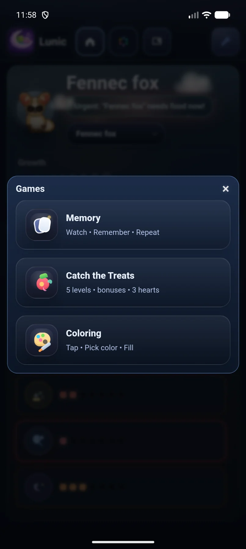 Lunic app screenshot 6